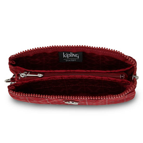 Kipling Creativity Large Klassiska Pouch Väska Röda | SE 1138RV